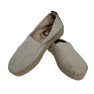 Circus by‎ Sam Edelman Camdyn Platform Canvas Fabric Espadrille Womens Size 8.5